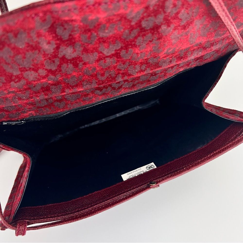 Vintage Susan Gail Red Retro Crossbody Purse - Picture 8 of 11